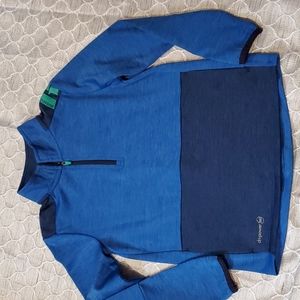Kids pullover half zip top
